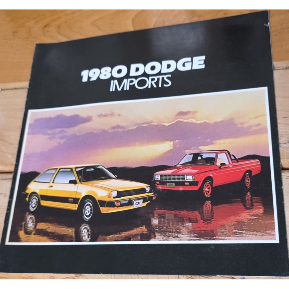 1980 Dodge Imports Sales Brochure Colt Challenger D-50 Pickup Catalog 81-307